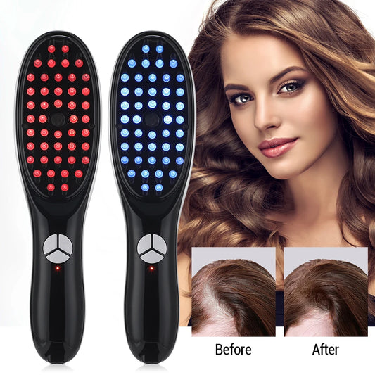 Red Light Therapy Hair Brush